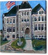 West Hill School In Canajoharie New York Canvas Print