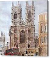 Westminster Abbey Canvas Print