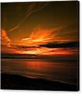 Weymouth  Golden Sunrise Canvas Print