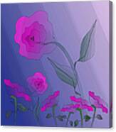 Whimsical Floral Canvas Print