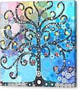 Whimsical Tree Canvas Print
