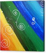 Whirling Canvas Print