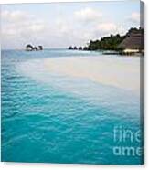 White Beach - Turquoise Water4 Canvas Print