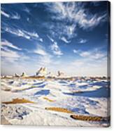 White Desert Canvas Print