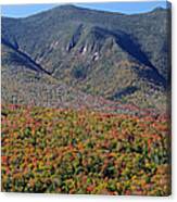 White Mountains Autumn Scenery Canvas Print