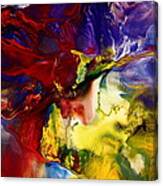 Who Knows Modern Abstract Art Canvas Print