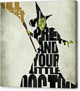Wicked Witch Of The West Canvas Print