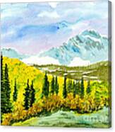 Willard Peak Canvas Print