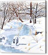 Willowood Winter Canvas Print