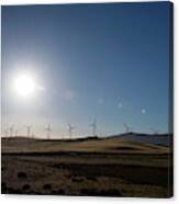Wind Farm Turbines Canvas Print