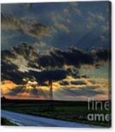 Windmill Road Canvas Print