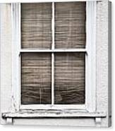 Window And Blind Canvas Print