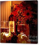 Wine And Grapes Ii Canvas Print
