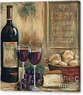 Wine For Two Canvas Print