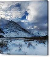 Winter At Tryfan Canvas Print