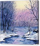 Winter Light Canvas Print