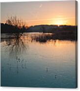 Winter Sunrise Canvas Print