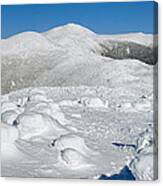 Winter View From Mount Pierce Canvas Print