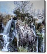 Winter Waterfall 6 Canvas Print