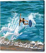 Wipeout Canvas Print