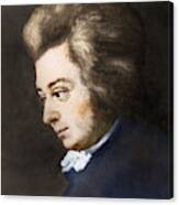 Wolfgang Amadeus Mozart Canvas Print