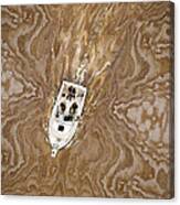 Wood Boat Canvas Print