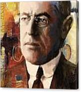 Woodrow Wilson Canvas Print