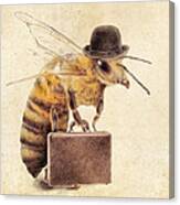 Worker Bee Canvas Print