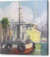 Working Waterfront Canvas Print