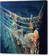 Wreck Of Rms Titanic Canvas Print