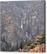 Wyoming Waterfall Canvas Print