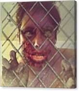 Y Si, Me Siento Un Zombie! #art #asado Canvas Print