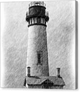 Yaquina Lighthouse Canvas Print