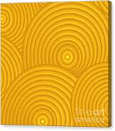 Yellow Abstract Canvas Print