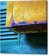 Yellow-blue Abstract Canvas Print