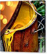 Yellow Bucket Canvas Print