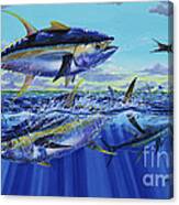 Yellowfin Bust Off0083 Canvas Print