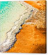 Yellowstone Abstract Canvas Print