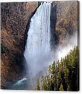 Lower Yellowstone Falls Canvas Print