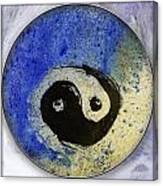 Yin Yang Painting Canvas Print