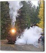 Yosemite Train Ride Canvas Print