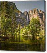 Yosemite Valley Near Dusk Canvas Print