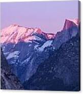 Yosemite Valley Panorama Canvas Print
