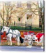 Your Carriage Awaits Canvas Print