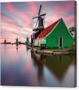 Zaanse Schans Canvas Print