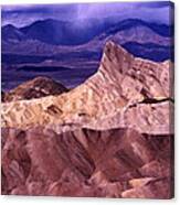 Zabriskie Point Death Valley National Park Canvas Print