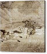 Zhao Mengfu  1254-1322. Capture Canvas Print