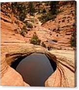 Zion's Many Pools Trail Canvas Print