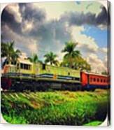 🚄 As The #train Goes By.. #instago Canvas Print