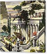 Hanging Gardens Of Babylon Canvas Print